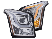 Load image into Gallery viewer, Anzo 2015-2016 Gmc Yukon Projector Headlights w/ Plank Style Switchback Chr