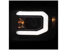 Load image into Gallery viewer, Anzo 14-17 GMC Sierra 1500 Projector Headlights w/ Plank Style - Black