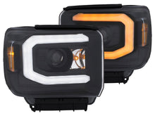 Load image into Gallery viewer, Anzo GMC Sierra 2500HD/3500HD 15-18 Projector Headlights Black