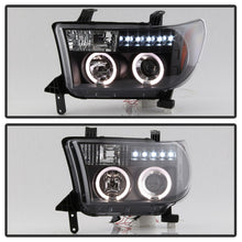 Load image into Gallery viewer, Spyder Toyota Tundra 07-133 Projector Headlights LED Halo LED Blk PRO-YD-TTU07-HL-BK 5012029