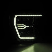 Load image into Gallery viewer, AlphaRex 21-22 Ford F-150 NOVA LED Proj Headlights Plank Style Alpha Blk w/Activ Light/Seq Signal 880138 *Discontinued