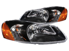 Load image into Gallery viewer, Anzo 2001-2004 Dodge Stratus Crystal Headlights Black