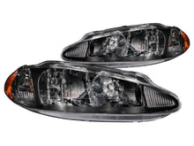 Load image into Gallery viewer, Anzo 1998-2004 Dodge Intrepid Crystal Headlights Black