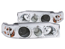 Load image into Gallery viewer, Anzo 1990-1993 Honda Accord Projector Headlights w/ Halo Chrome 1pc