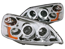 Load image into Gallery viewer, Anzo 2001-2003 Honda Civic Projector Headlights w/ Halo Chrome