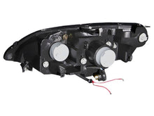 Load image into Gallery viewer, Anzo 2001-2003 Honda Civic Projector Headlights w/ Halo Chrome