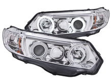Load image into Gallery viewer, Anzo 2006-2011 Honda Civic Projector Headlights w/ Halo Chrome (CCFL)