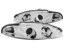Load image into Gallery viewer, Anzo 1997-1999 Mitsubishi Eclipse Projector Headlights w/ Halo Chrome