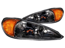 Load image into Gallery viewer, Anzo 1999-2005 Pontiac Grand Am Crystal Headlights Black