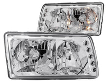 Load image into Gallery viewer, Anzo 1981-1991 Mercedes Benz S Class W126 Crystal Headlights Chrome