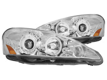 Load image into Gallery viewer, Anzo 2005-2006 Acura Rsx Projector Headlights w/ Halo Chrome