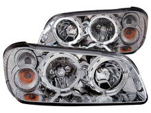 Load image into Gallery viewer, Anzo 2002-2003 Nissan Maxima Crystal Headlights w/ Halo Chrome