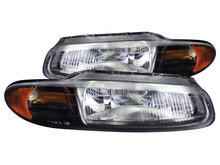 Load image into Gallery viewer, Anzo 1996-2000 Chrysler Sebring Crystal Headlights Black