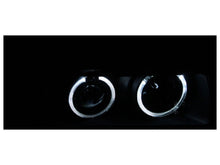 Load image into Gallery viewer, Anzo 1992-1998 BMW 3 Series E36 Projector Headlights w/ Halo Black (CCFL)