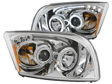 Load image into Gallery viewer, Anzo  2007-2012 Dodge Caliber Projector Headlights w/ Halo Chrome (CCFL