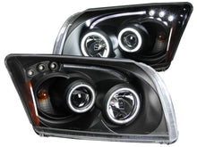 Load image into Gallery viewer, Anzo 2007-2012 Dodge Caliber Projector Headlights w/ Halo Black (CCFL)