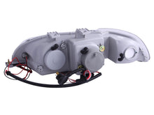 Load image into Gallery viewer, Anzo 1992-1995 Honda Civic Projector Headlights w/ Halo Black 1pc
