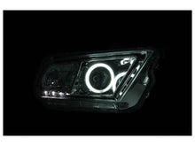 Load image into Gallery viewer, Anzo 2010-2014 Ford Mustang Projector Headlights w/ Halo Chrome (CCFL)