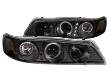 Load image into Gallery viewer, Anzo 1994-1997 Honda Accord Projector Headlights w/ Halo Black 1 pc