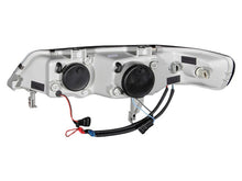 Load image into Gallery viewer, Anzo 1994-1997 Honda Accord Projector Headlights w/ Halo Black 1 pc