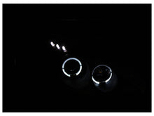 Load image into Gallery viewer, Anzo 2000-2004 Ford Focus Projector Headlights w/ Halo Black w/ LED