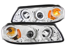 Load image into Gallery viewer, Anzo 2000-2005 Chevrolet Impala Projector Headlights w/ Halo Chrome