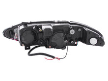 Load image into Gallery viewer, Anzo 1997-1999 Mitsubishi Eclipse Projector Headlights w/ Halo Chrome G2