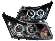 Load image into Gallery viewer, Anzo 2011-2015 Chevrolet Cruze Projector Headlights w/ Halo Black (LED Eyeb