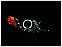 Load image into Gallery viewer, Anzo 2010-2013 Kia Forte Projector Headlights w/ Halo Black (CCFL)