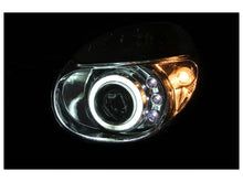 Load image into Gallery viewer, Anzo 2002-2003 Subaru Impreza Projector Headlights w/ Halo Chrome (CCFL)