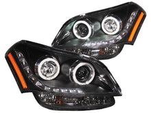 Load image into Gallery viewer, Anzo 2010-2011 Kia Soul Projector Headlights w/ Halo Black (CCFL)