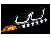 Load image into Gallery viewer, Anzo 2013-2015 Nissan Sentra Projector Headlights w/ U-Bar Black