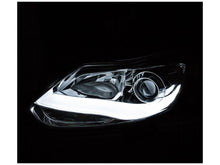 Load image into Gallery viewer, Anzo 2012-2014 Ford Focus Projector Headlights w/ Plank Style Design Chrome