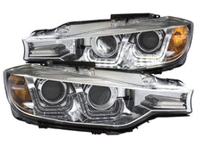Load image into Gallery viewer, Anzo 2012-2015 BMW 3 Series Projector Headlights w/ U-Bar Chrome