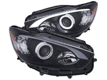 Load image into Gallery viewer, Anzo 13-14 Mazda CX-5 Projector Headlights w/ Halo Black w/ Amber