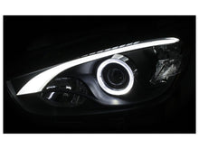 Load image into Gallery viewer, Anzo 13-14 Mazda CX-5 Projector Headlights w/ Halo Black w/ Amber
