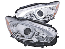 Load image into Gallery viewer, Anzo 13-14 Mazda CX-5 Projector Headlights w/ Halo Chrome w/ Amber