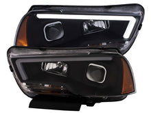 Load image into Gallery viewer, Anzo  11-14 Dodge Charger Projector Headlights w/ Plank Style Design
