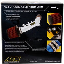 Load image into Gallery viewer, AEM Induction AEM 5in Dryflow Air Filter with 8in Element 21-2075DK