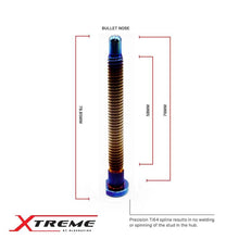 Load image into Gallery viewer, BLOX Racing Titanium Extended Wheel Studs M12X1.5mm 8Pcs Honda Fitment - Burnt BXAC-00176-B