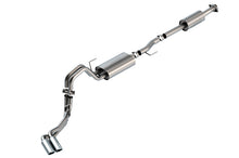 Load image into Gallery viewer, Borla F-150 2021 5.0L 4dr CC SB EC STB Lariat/KR/Platinum/LTD 3/2.25 DSE Cat-Back Touring CHR Tips 140873