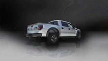 Load image into Gallery viewer, Corsa Performance 11-13 Ford F-150 Raptor 6.2L V8 Black Sport Cat-Back Exhaust