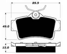 Load image into Gallery viewer, Porterfield Brake Pads for 2001 FORD MUSTANG Cobra