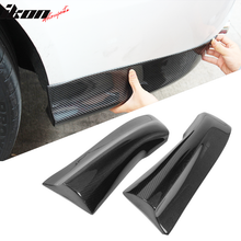 Load image into Gallery viewer, 2013-2016 Audi A4 B9 R Style Rear Bumper Splitters Aprons Carbon Fiber