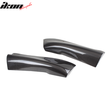 Load image into Gallery viewer, 2013-2016 Audi A4 B9 R Style Rear Bumper Splitters Aprons Carbon Fiber
