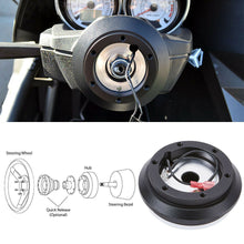 Load image into Gallery viewer, Flat Heart Steering Wheel + Short Hub Adapter Kit For Mazda Miata RX-7 RX-8 MX-3 MX-6