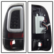 Load image into Gallery viewer, Spyder 97-03 Ford F150 Stylsd. F250/350 V3 Light Bar LED Tail Lights - Blk ALT-YD-FF15097V3-LBLED-BK 5084231
