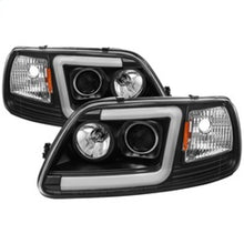 Load image into Gallery viewer, Spyder 97-03 Ford F-150 (After 6/1997) Light Bar Projector Headlights - Blk (PRO-YD-FF15097V2-LB-BK) 5084538
