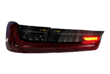 Load image into Gallery viewer, BMW 3 Series G20 G28 Red and Smoked CSL Style Laser Tail Lights (2019-2024)