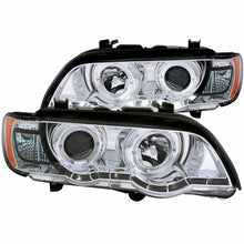 Load image into Gallery viewer, Anzo 2000-2003 BMW X5 Projector Headlights w/ Halo Chrome